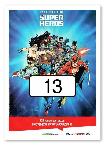 Le collector Super héros (Match) - Carte n°13
