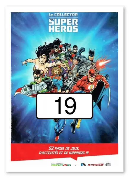 Le collector Super héros (Match) - Carte n°19