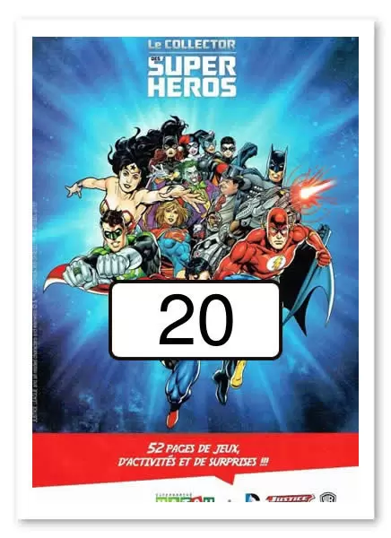 Le collector Super héros (Match) - Carte n°20