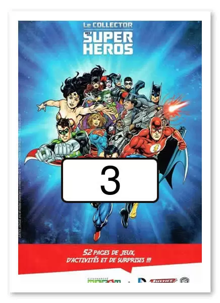Le collector Super héros (Match) - Carte n°3
