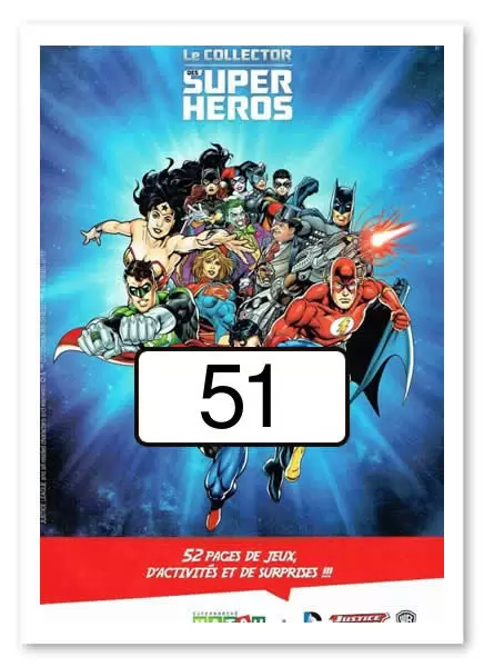 Le collector Super héros (Match) - Carte n°51