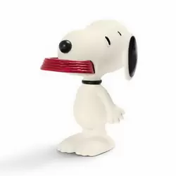 Snoopy With Food Bowl