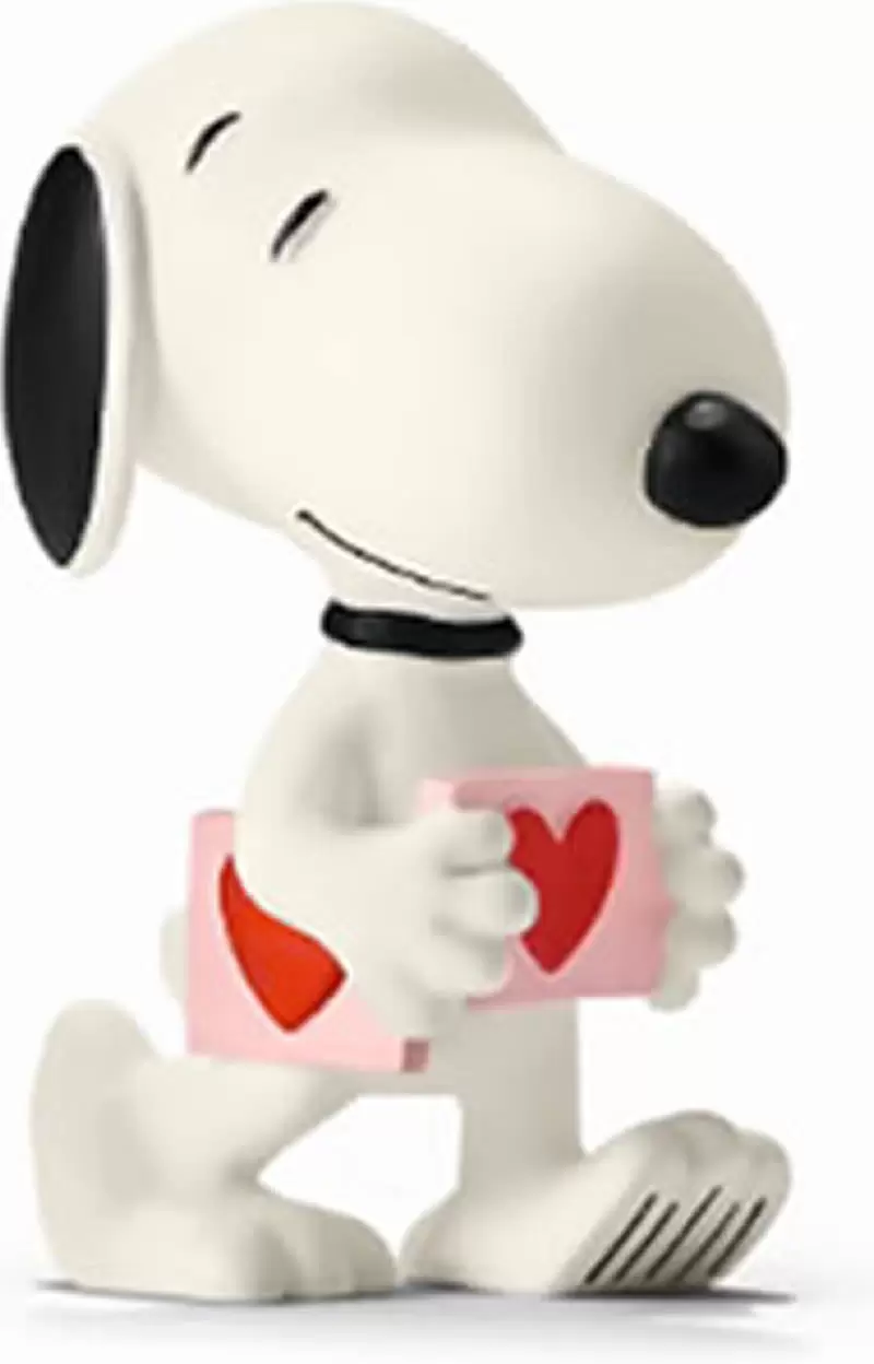 Peanuts - Snoopy tenant un coeur