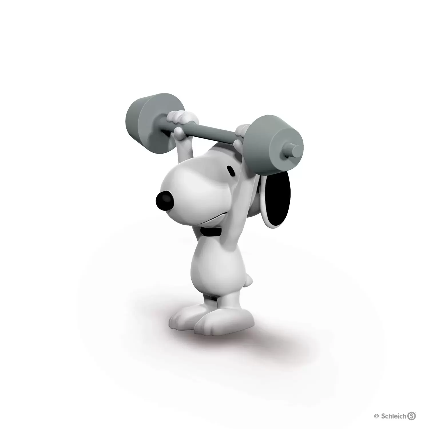 Peanuts - Snoopy Haltérophile