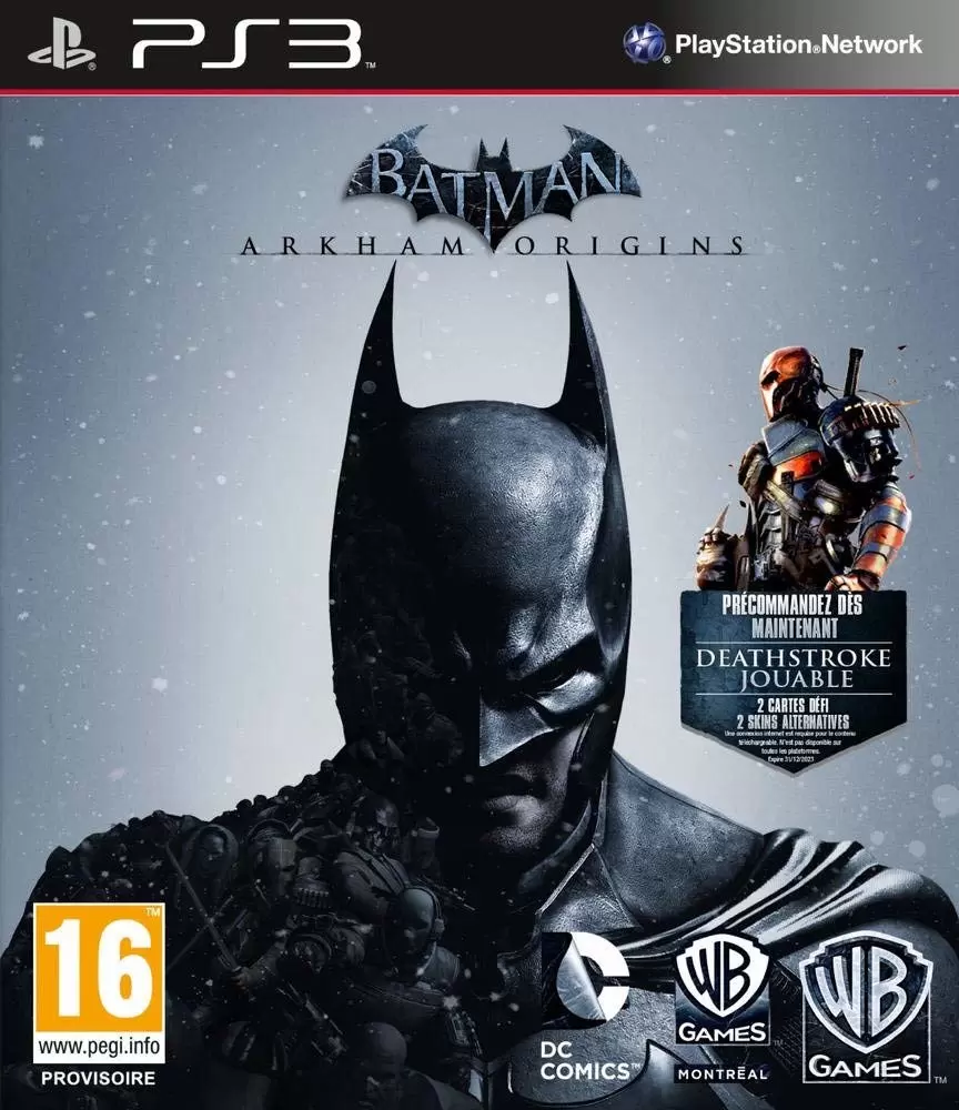 Jeux PS3 - Batman Arkham Origins