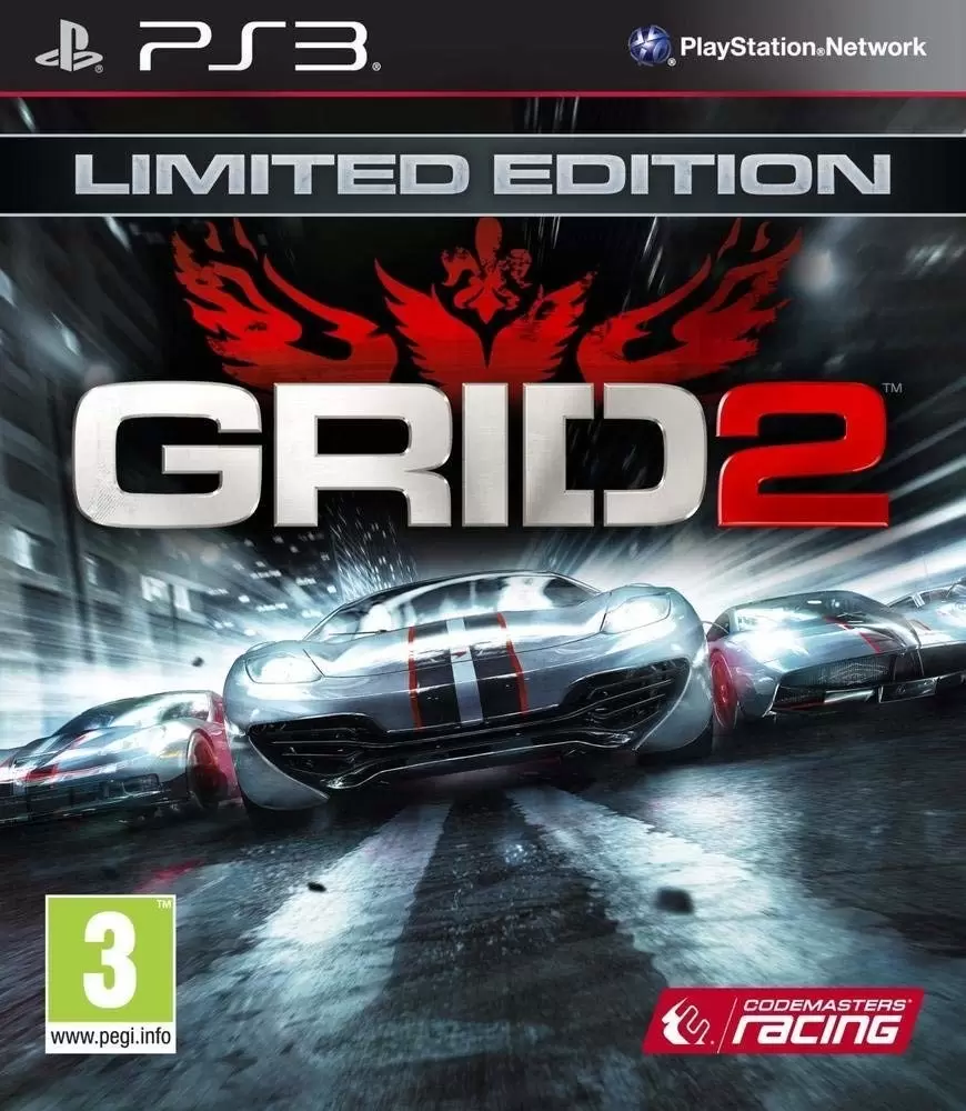 Jeux PS3 - Grid 2 Limited Edition