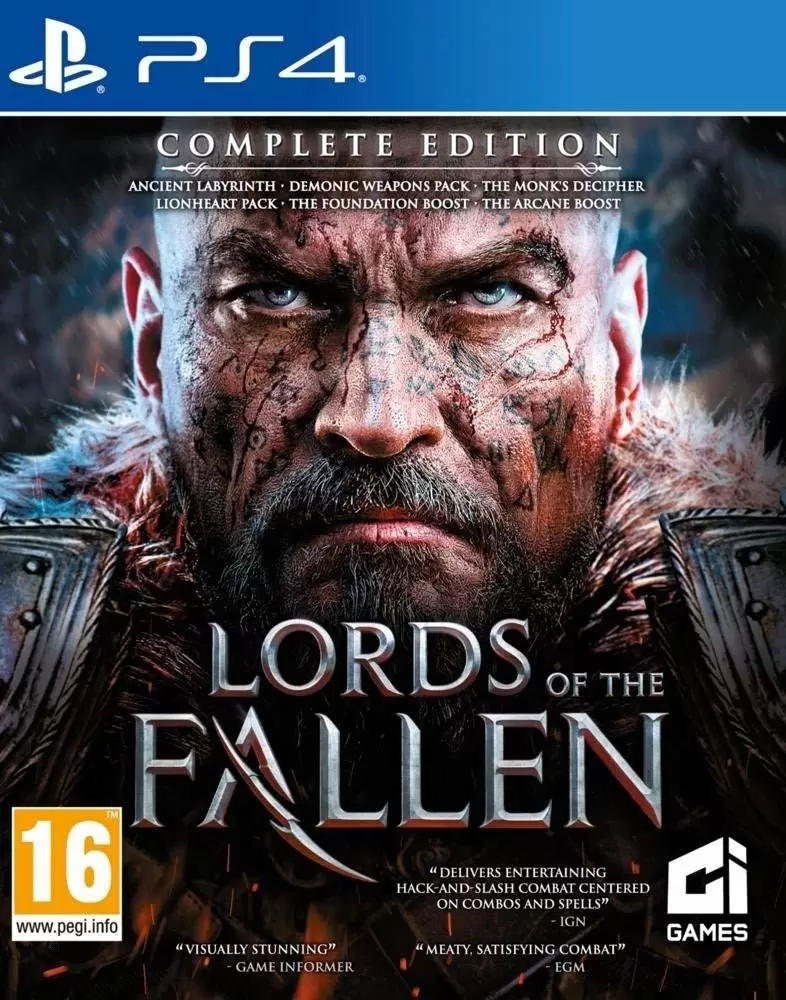 PS4 Games - Lords of the Fallen Complete Edition