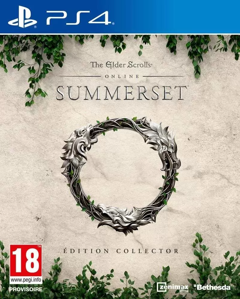 Jeux PS4 - The Elder Scrolls Online Summerset Edition Collector