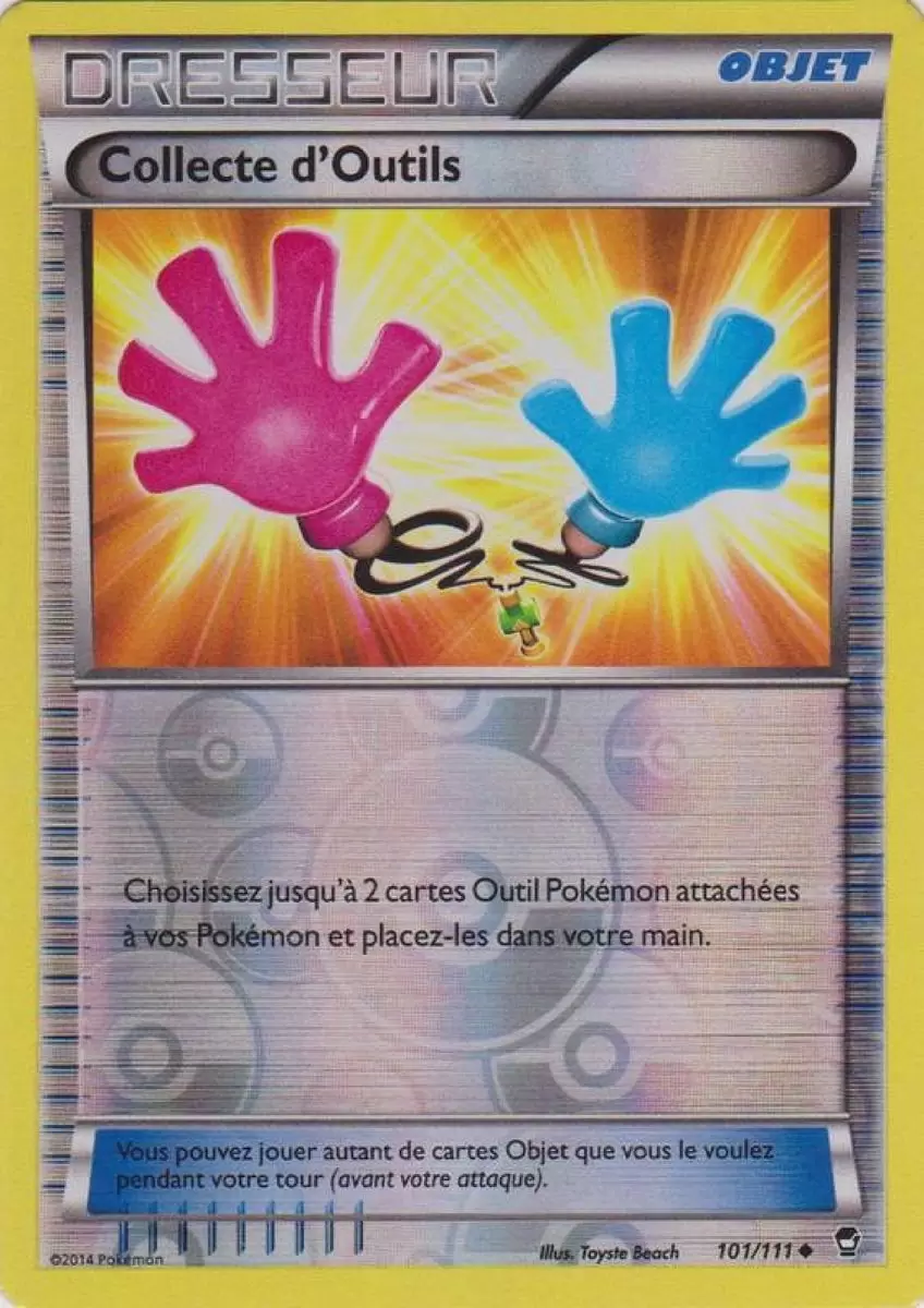 Pokémon XY Poings furieux - Collecte d\'Outils Reverse