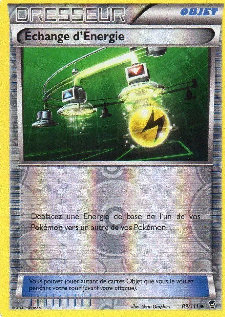 Pokémon XY Poings furieux - Échange d\'Énergie Reverse