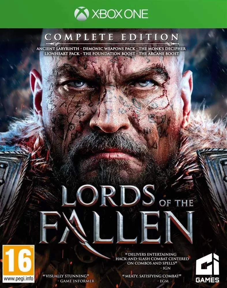 Jeux XBOX One - Lords of the Fallen Complete Edition