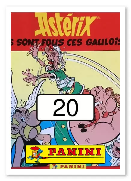 Asterix Ils sont fous ces Gaulois (France) - Sticker n°20