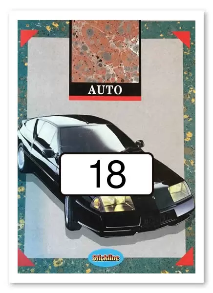 Auto (Stickline) - Sticker n°18