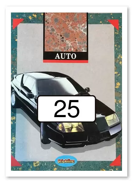 Auto (Stickline) - Sticker n°25