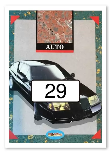 Auto (Stickline) - Sticker n°29