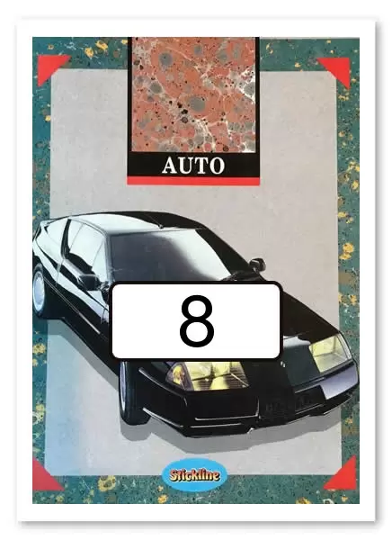 Auto (Stickline) - Sticker n°8