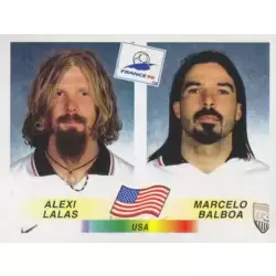 Alexi Lalas / Marcelo Balboa - USA