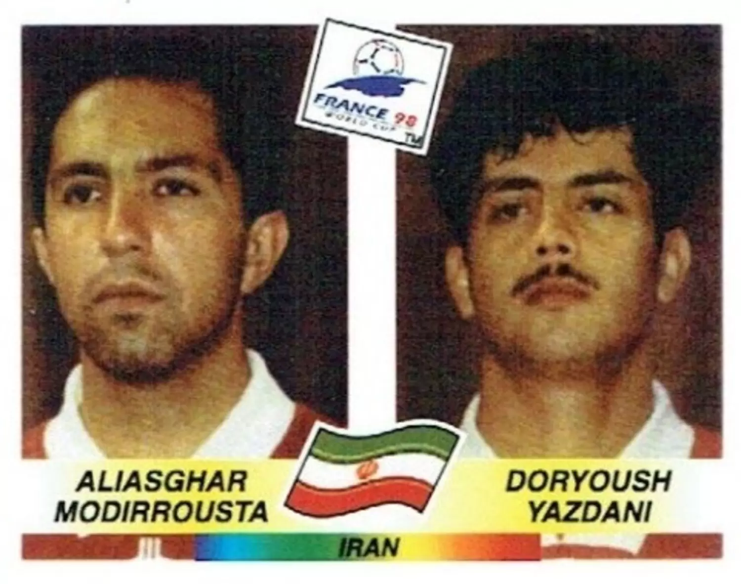 France 98 - Aliasghar Modirrousta / Doryoush Yazdani - IRN