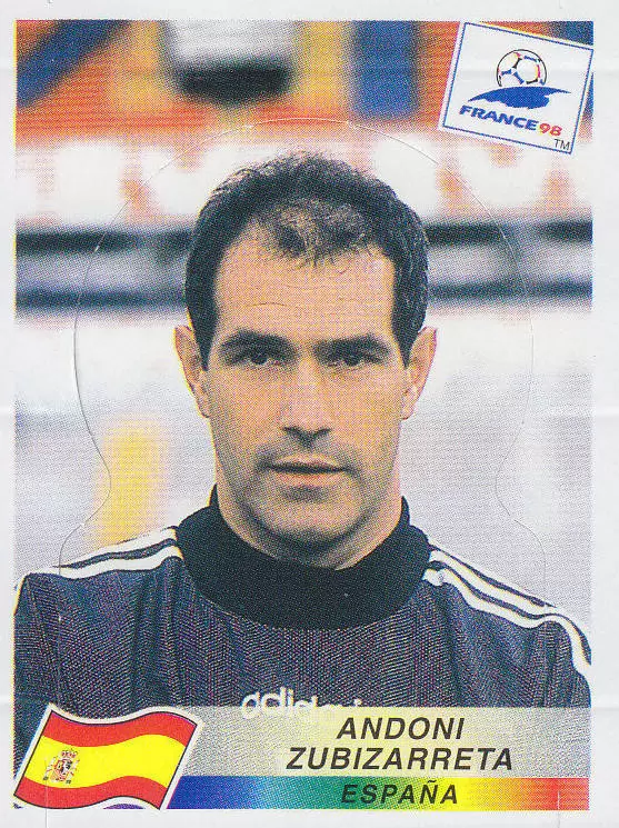 France 98 - Andoni Zubizarreta - ESP