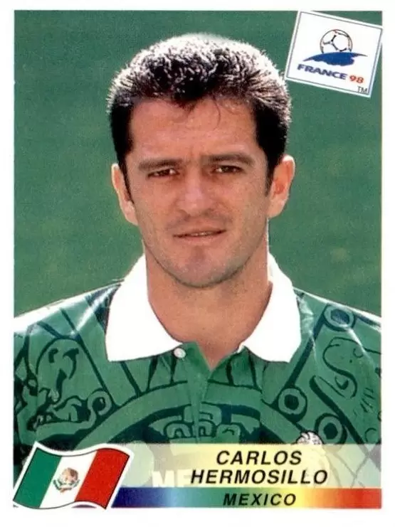France 98 - Carlos Hermosillo - MEX