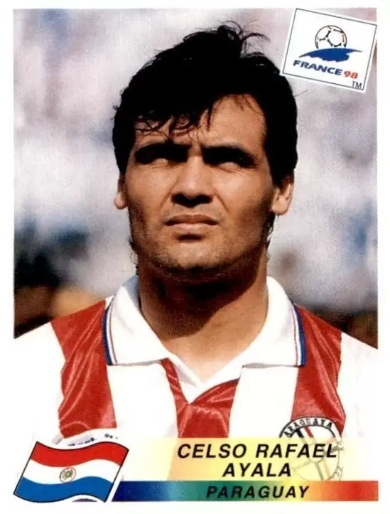 France 98 - Celso Rafael Ayala - PAR