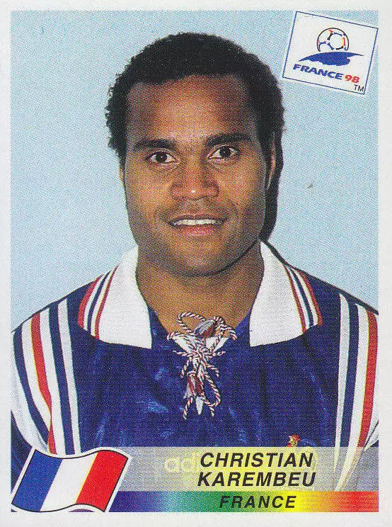 France 98 - Christian Karembeu - FRA