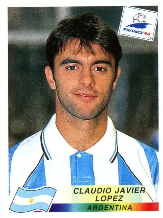 France 98 - Claudio Javier Lopez - ARG