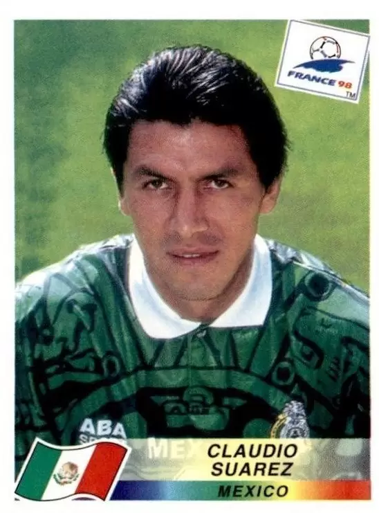 France 98 - Claudio Suarez - MEX