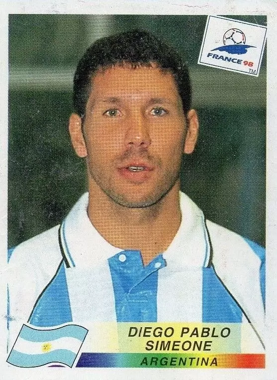France 98 - Diego Pablo Simeone - ARG