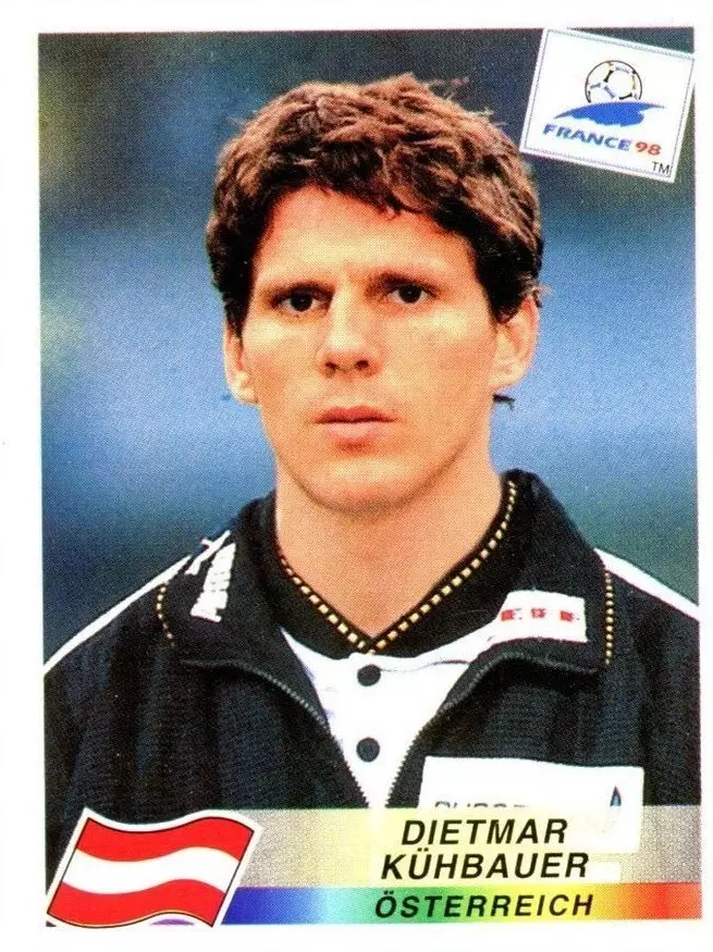 France 98 - Dietmar Kuhbauer - AUT