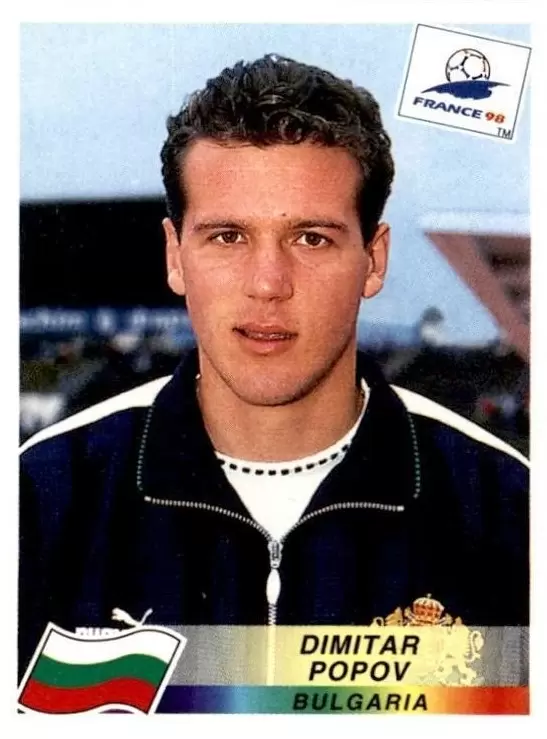 France 98 - Dimitar Popov - BUL