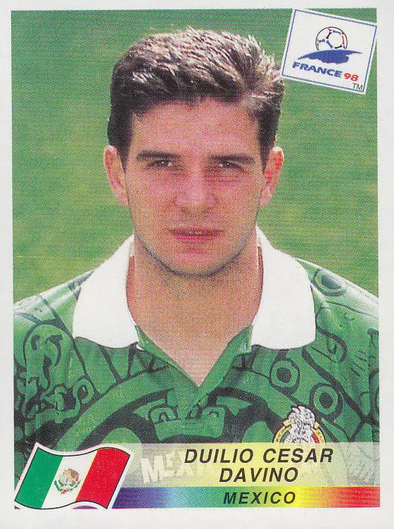 France 98 - Duilio Cesar Davino - MEX