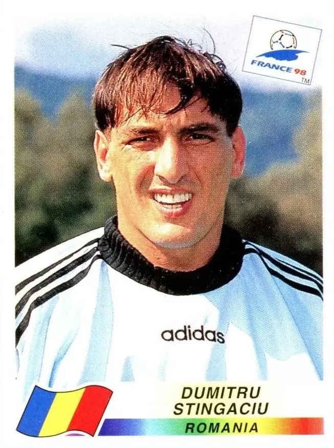 France 98 - Dumitru Stingaciu - ROM