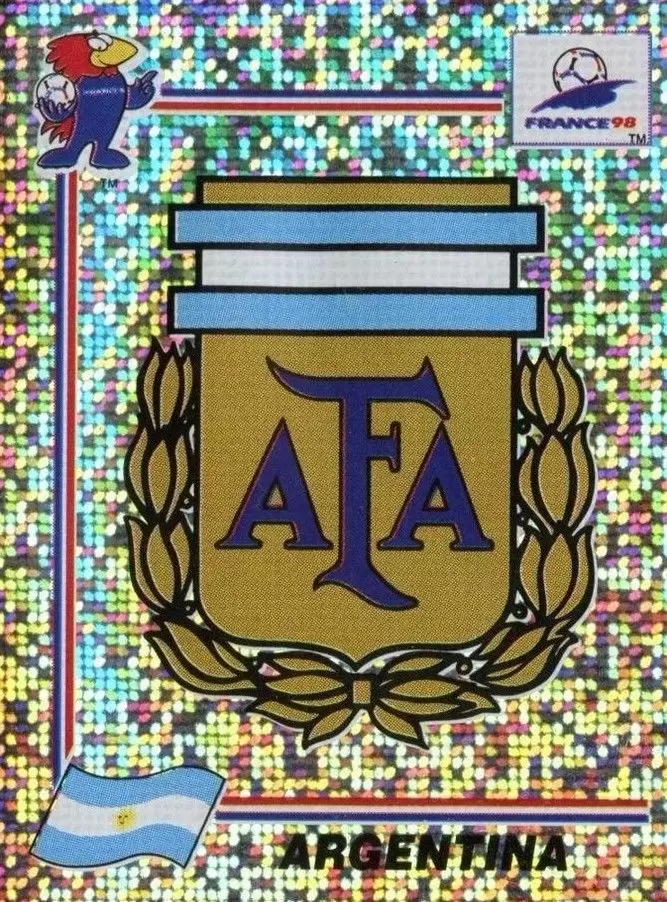 France 98 - Emblem Argentina - ARG