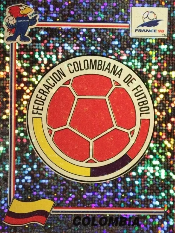 France 98 - Emblem Colombia - COL