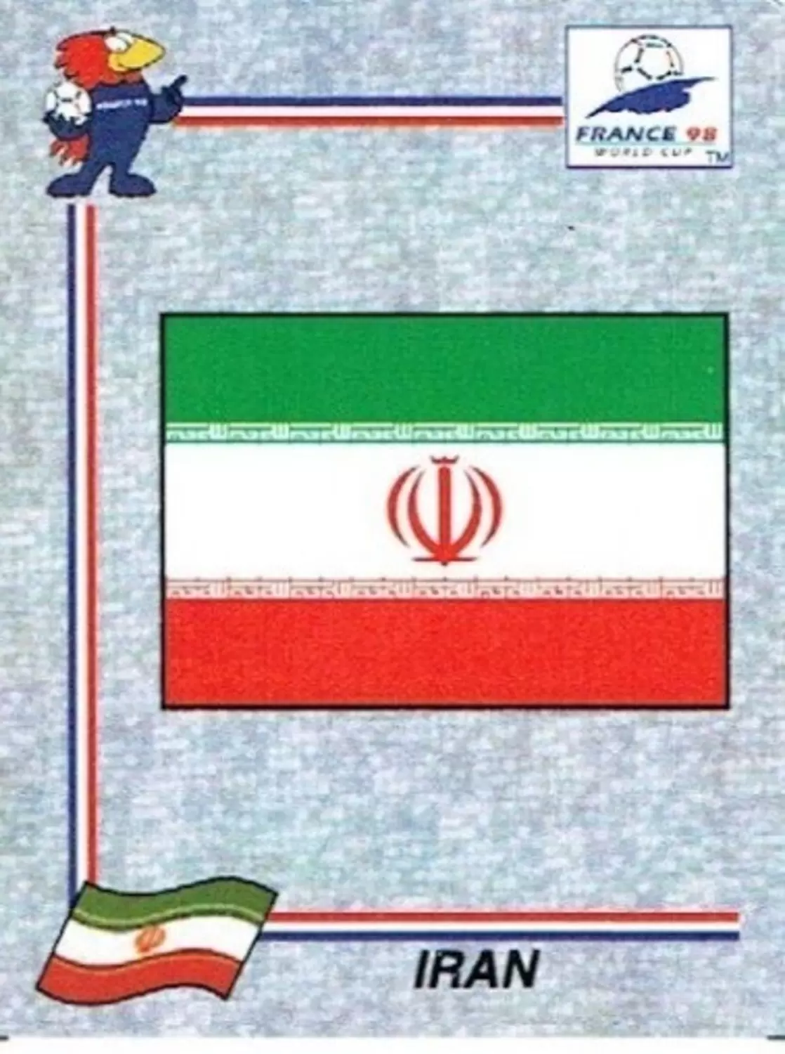 France 98 - Emblem Iran - IRN