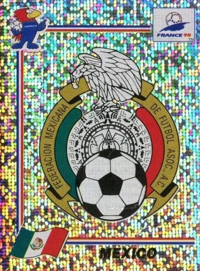 France 98 - Emblem Mexico - MEX