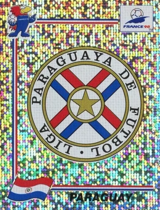 France 98 - Emblem Paraguay - PAR