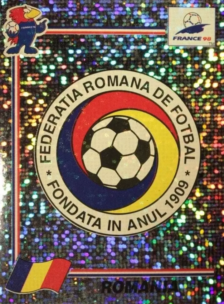 France 98 - Emblem Romania - ROM