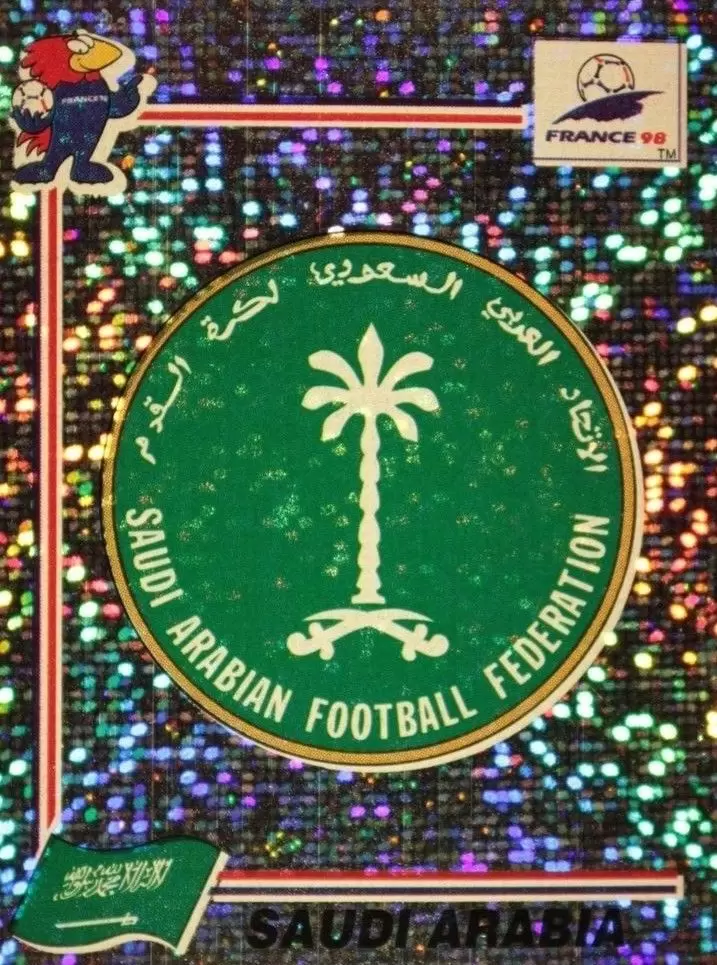France 98 - Emblem Saudi Arabia - SAR
