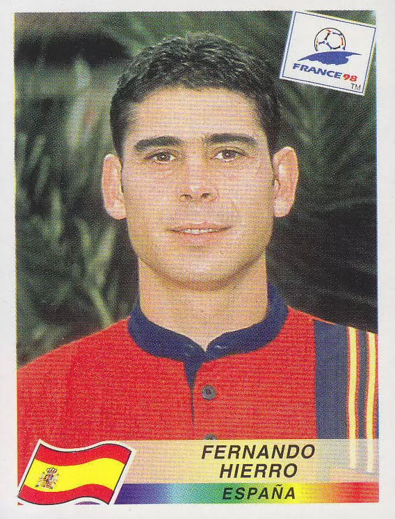 France 98 - Fernando Hierro - ESP
