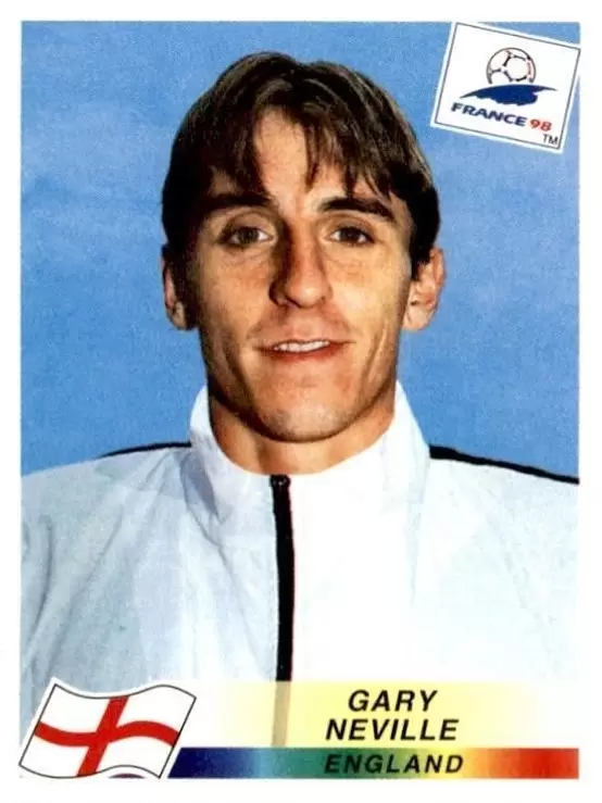 France 98 - Gary Neville - ENG