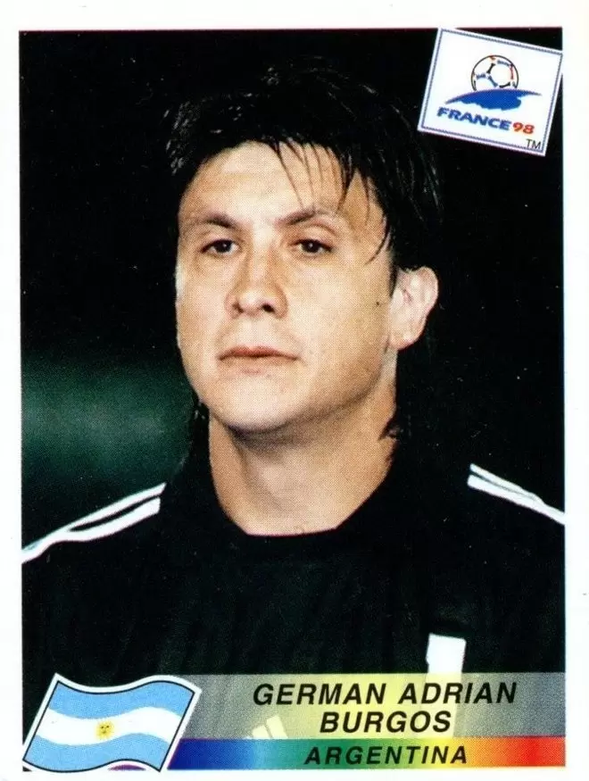 France 98 - German Adrian Burgos - ARG