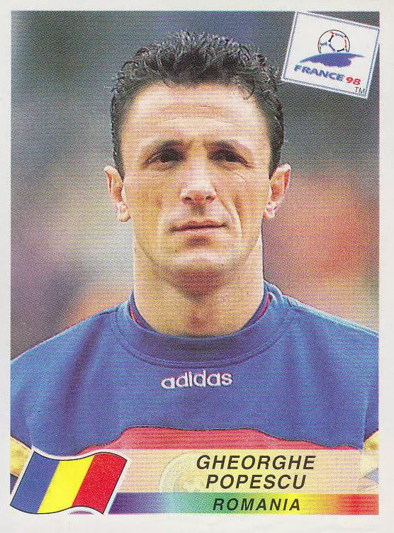France 98 - Gheorghe Popescu - ROM