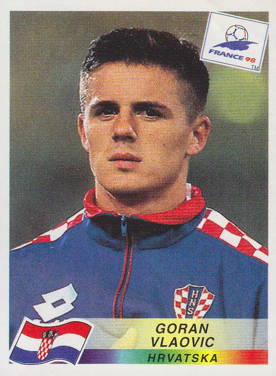 France 98 - Goran Vlaovic - CRO