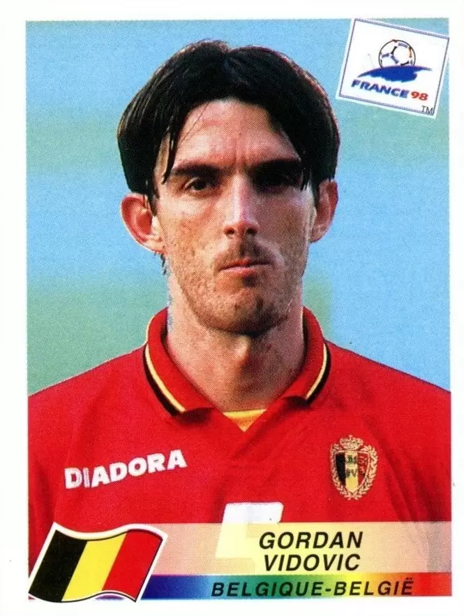 France 98 - Gordan Vidovic - BEL