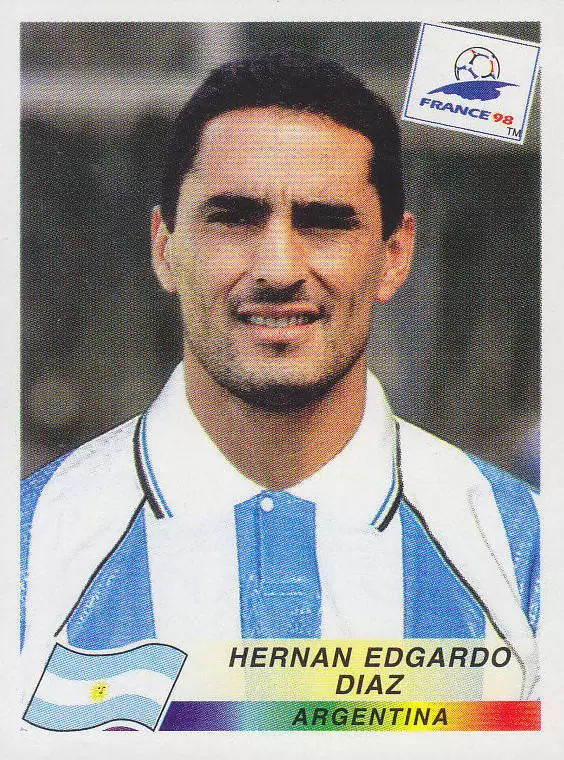 France 98 - Herman Edgardo Diaz - ARG