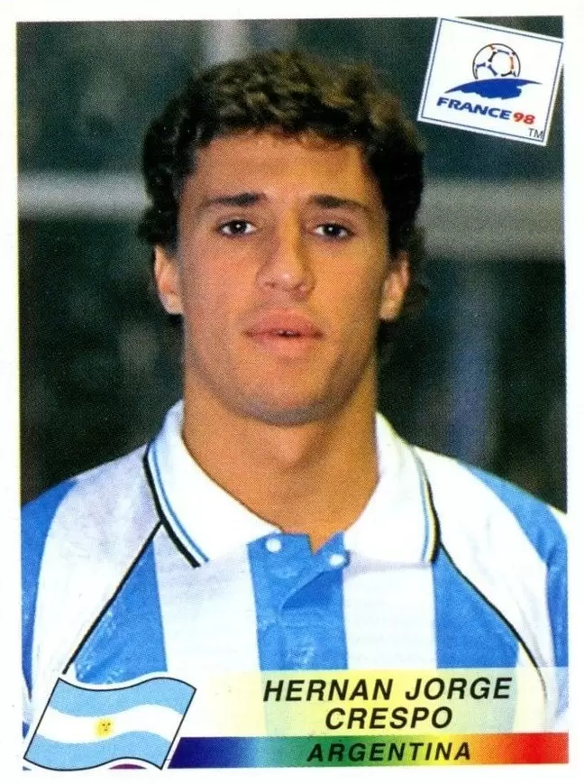 France 98 - Hernan Jorge Crespo - ARG