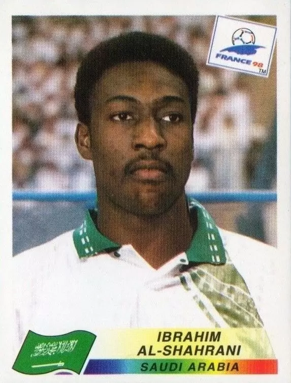 France 98 - Ibrahim Al-Shahrani - SAR