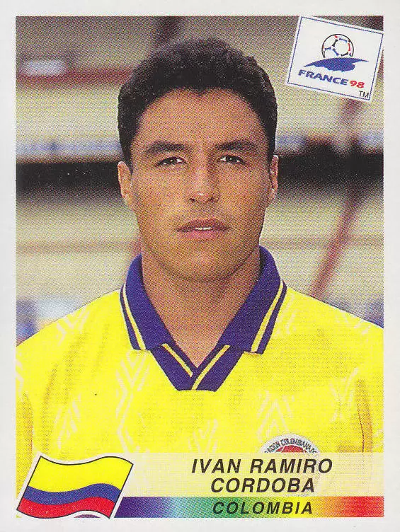 France 98 - Ivan Ramiro Cordoba - COL